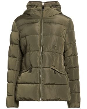 Historic Puffer Polyester - Green