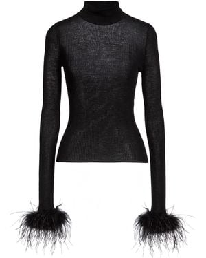 Blumarine Rollkragenpullover - Schwarz