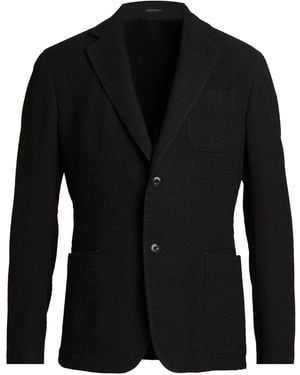 Emporio Armani Blazer Virgin Wool, Elastane - Black