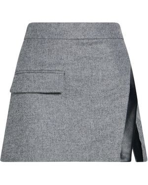 The Mannei Mini Skirt - Gray