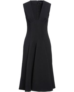 Versace Midi Dress - Black