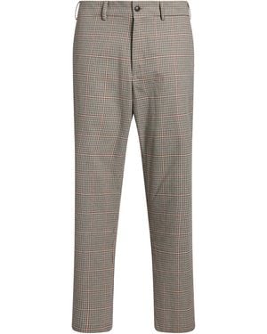 Grifoni Sand Trousers Cotton, Polyester, Viscose - Grey