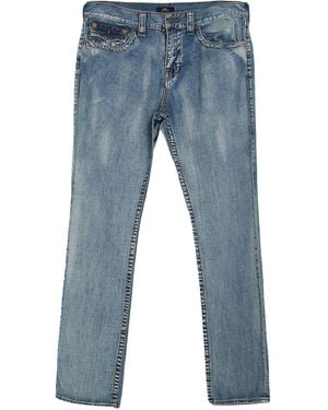 TRUE RELIGION Pantalon En Jean - Bleu