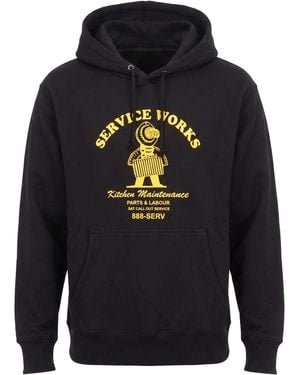 Service Works Sweatshirt Organic Cotton - Blue