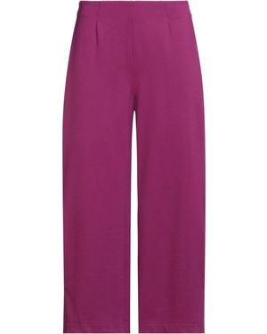 Rose' A Pois Pantalone - Viola