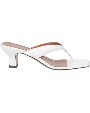 Paris Texas Thong Sandal Leather - Natural