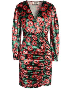 ALESSANDRO ENRIQUEZ Mini-Kleid - Rot