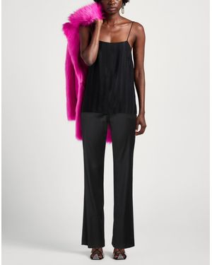 パンツ SEMICOUTURE Viscose and virgin wool trousers Semicouture Viscose And Virgin Wool Trousers in Brown | Lyst