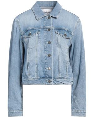 Dondup Denim Outerwear Cotton, Recycled Cotton, Elastane - Blue