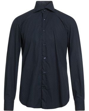 Barba Napoli Hemd - Blau