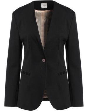 Alysi Blazer Cotton, Polyamide, Elastane - Black