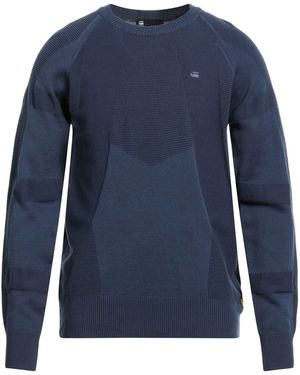G-Star Sweater Organic Cotton, Polyacrylic - Blue