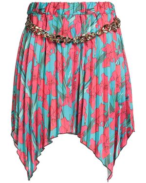 Odi Et Amo Mini Skirt Polyester - Blue