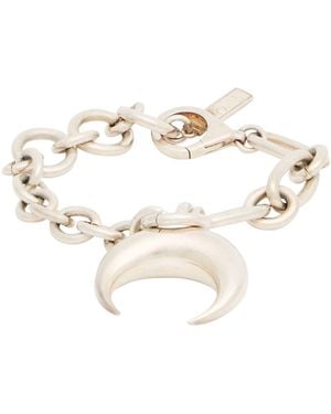 Marine Serre Bracelet Brass, Tin - White