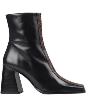 Alohas Ankle Boots Leather - Black