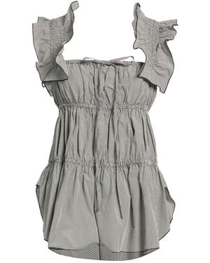 Hache Top Cotton, Polyamide - Gray