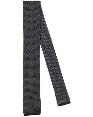 Kiton Ties & Bow Ties Silk - Gray