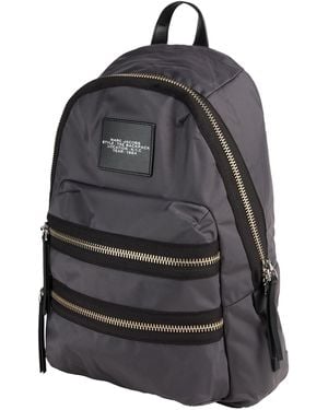 Marc Jacobs Backpack Nylon, Polyurethane, Terylene - Gray