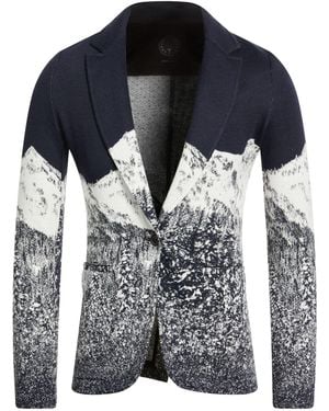 T-jacket By Tonello Blazer Acrylic, Wool, Viscose - Blue