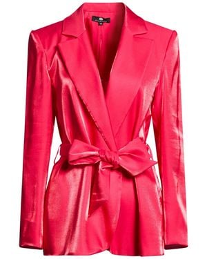 DIVEDIVINE Coral Blazer Viscose, Polyester - Pink