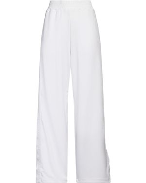 hinnominate Trousers Polyester, Modal, Elastane - White