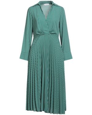 Attic And Barn Midi-Kleid - Grün