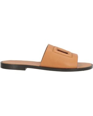 Dolce & Gabbana Sandals Calfskin - White