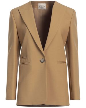 Tod's Blazer Acetate, Viscose, Wool - Natural