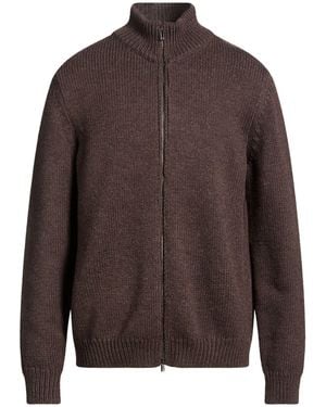 Massimo Alba Cardigan - Brown