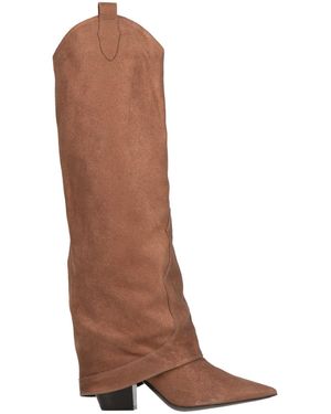 Marc Ellis Boot Leather - Brown
