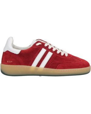 ED PARRISH Sneakers Leather - Red