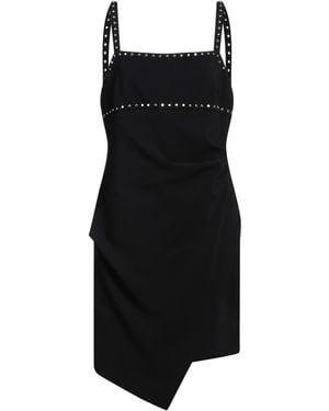 Pinko Mini Dress Polyester, Elastane, Aluminum - Black