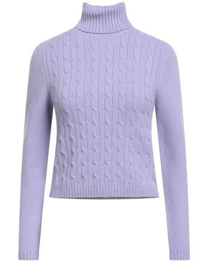 Allude Rollkragenpullover - Lila