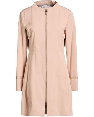 Herno Blush Overcoat & Trench Coat Polyester, Cotton - Pink