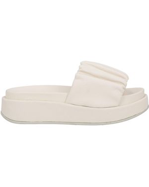Docksteps Sandals Leather - White