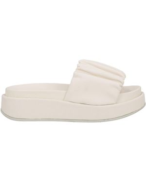 Docksteps Off Sandals Leather - White