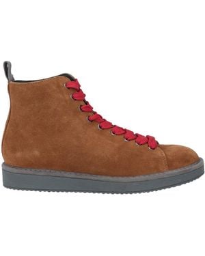 Pànchic Tan Sneakers Soft Leather - Brown