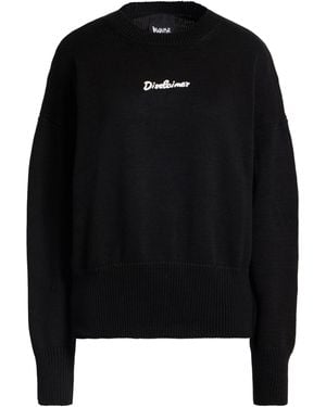 DISCLAIMER Sweater Cotton, Acrylic - Black