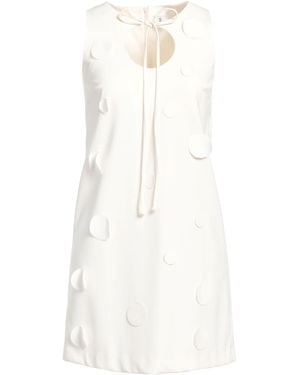 1 One Mini Dress Viscose, Polyamide, Elastane - White