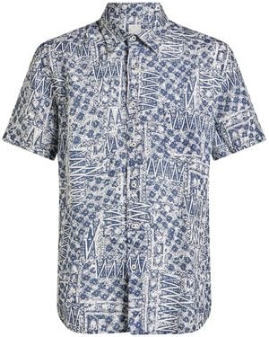 120% Lino Shirts - Blue