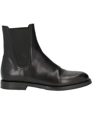 Pantanetti Ankle Boots Leather - Black