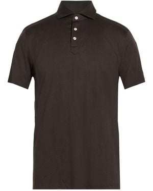 Boglioli Polo Shirts - Black