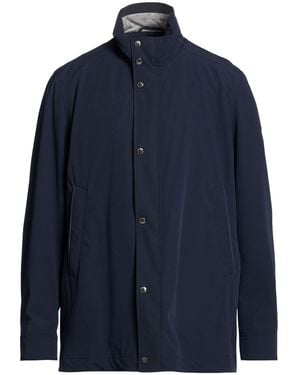 Paul & Shark Midnight Coat Polyester, Elastane - Blue