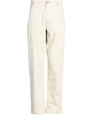 Wrangler Cream Pants Cotton, Elastane - Natural