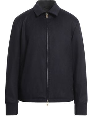 dunhill Jacket Wool, Cashmere, Polyamide, Elastane - Blue