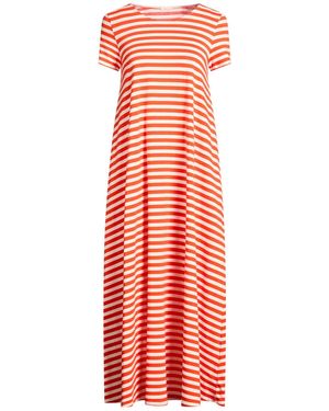 Apuntob Maxi Dress Cotton - Red