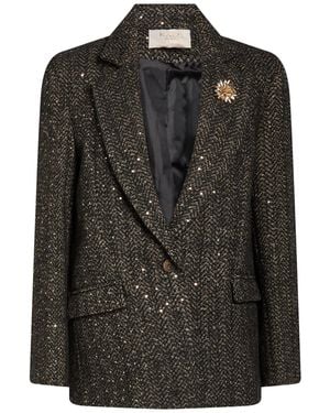 Kaos Blazer - Schwarz