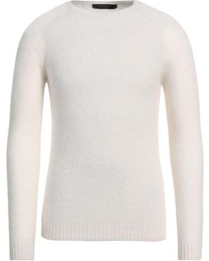Messagerie Ivory Jumper Alpaca Wool, Polyamide, Elastane - White