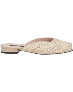 Marina Rinaldi Sandals Textile Fibres - White