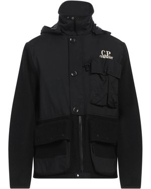 C.P. Company Jacket Virgin Wool, Polyamide - Black